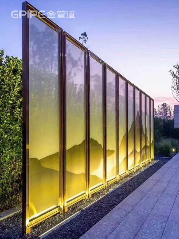 小区花园乐虎网站屏风